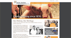 Desktop Screenshot of holdenfarms.com